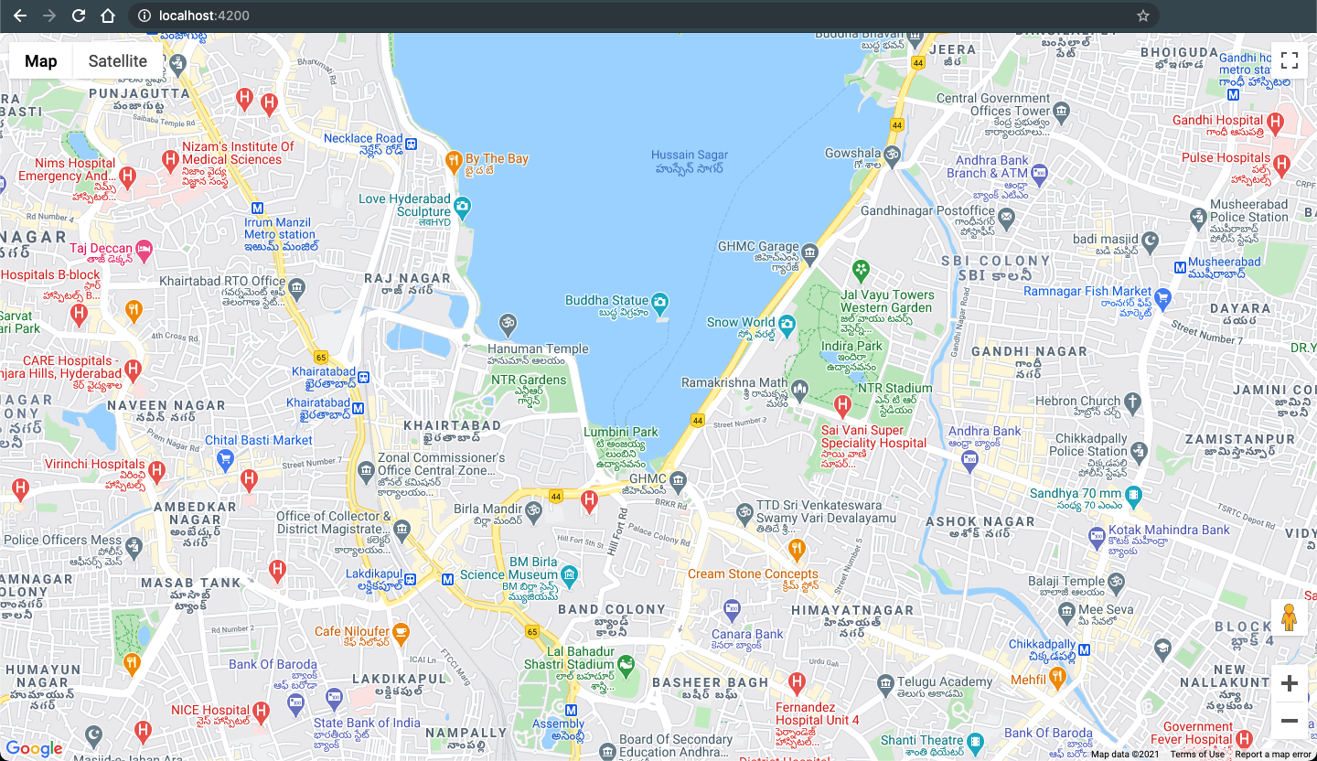 In this tutorial series, I will explain you how easily you can integrate google maps in your angular application.